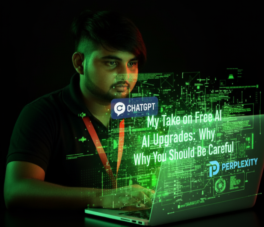 My Take on Free AI Upgrades: Why You Should Be Careful — Anirban Mitra